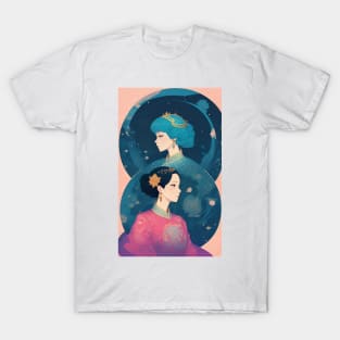 Asian girl art style T-Shirt